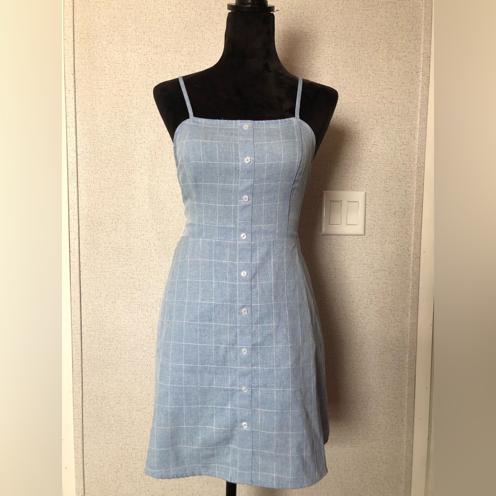 Baby Blue Mini Dress S